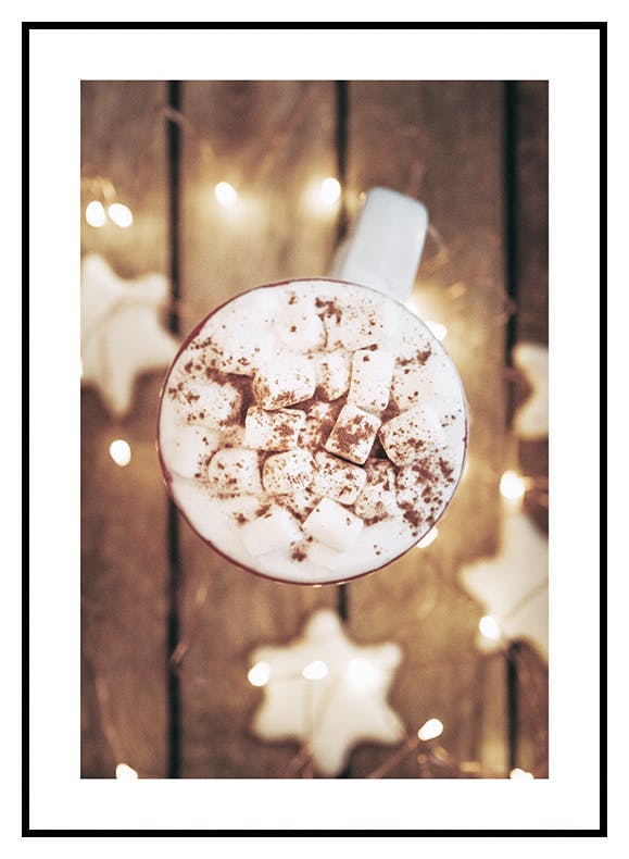 Kop varm chokolade Plakat (21x30 cm) - Poster Store