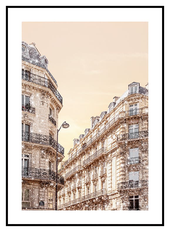 Glittery Paris Poster (50x70 cm) - Poster Store