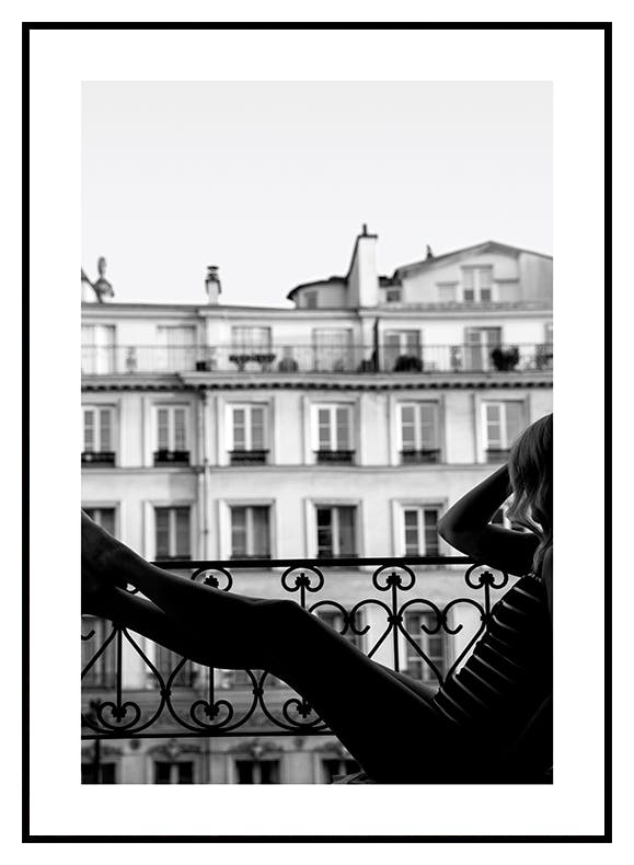 Balcony View Poster (50x70 cm) - Poster Store