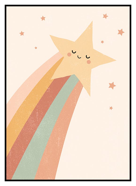 Plakat Shooting Star (30x40 cm) - Poster Store