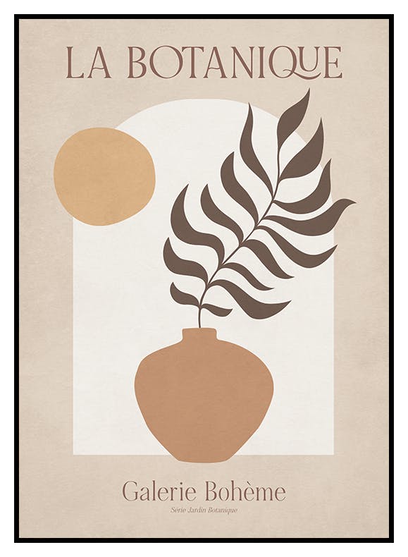 La Botanique nr 1 Plakat (21x30 cm) - Poster Store