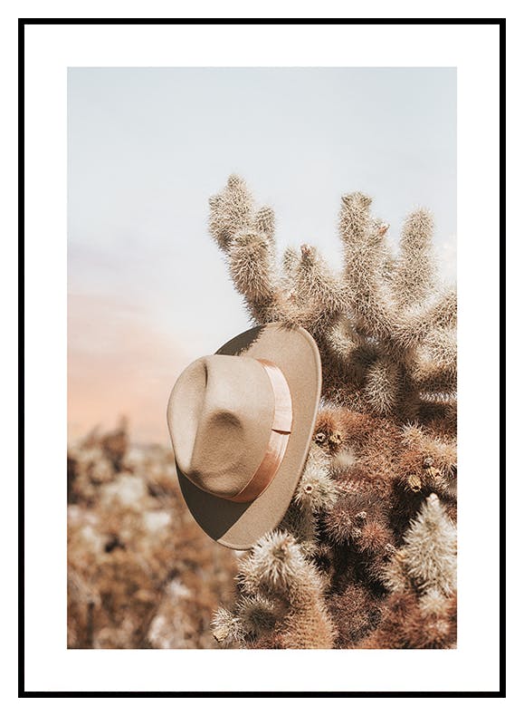 Hat in the Wild Poster (50x70 cm) - Poster Store