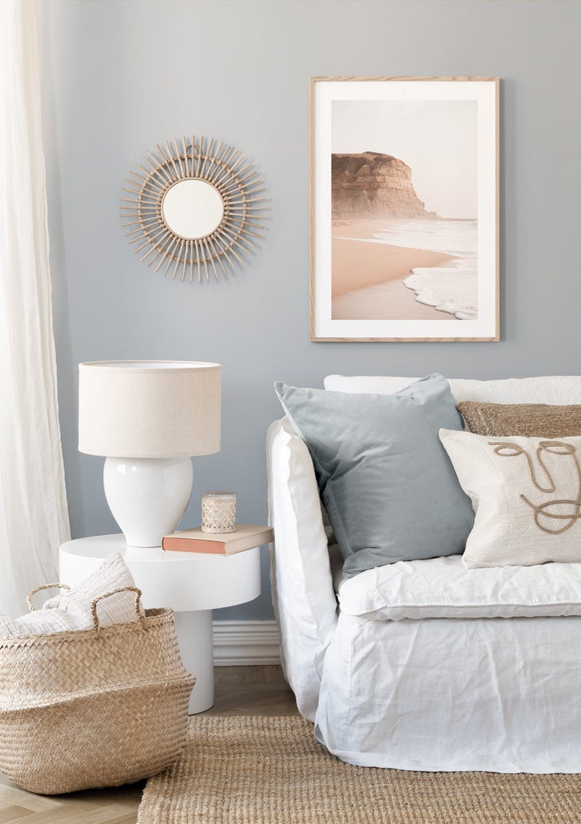 Foggy Beach Poster (30x40 cm) - Poster Store