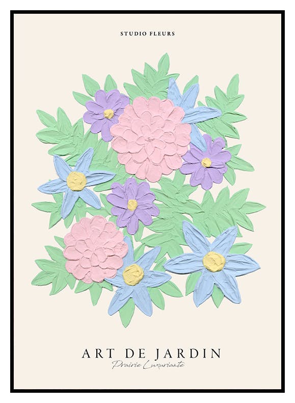 Studio Fleurs Poster (50x70 cm) - Poster Store