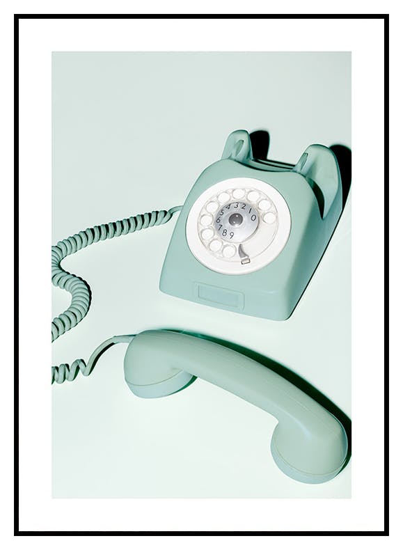 Pastel Phone Poster (30x40 cm) - Poster Store