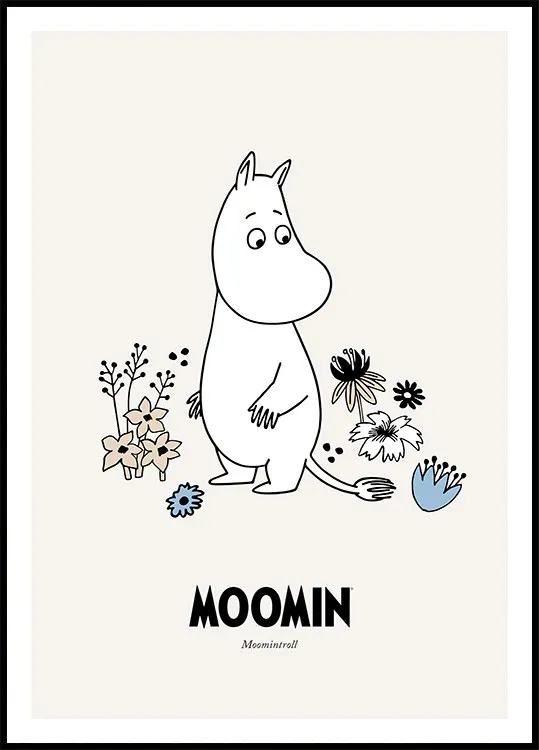 Mumin Frame Mumin - Personajes Póster