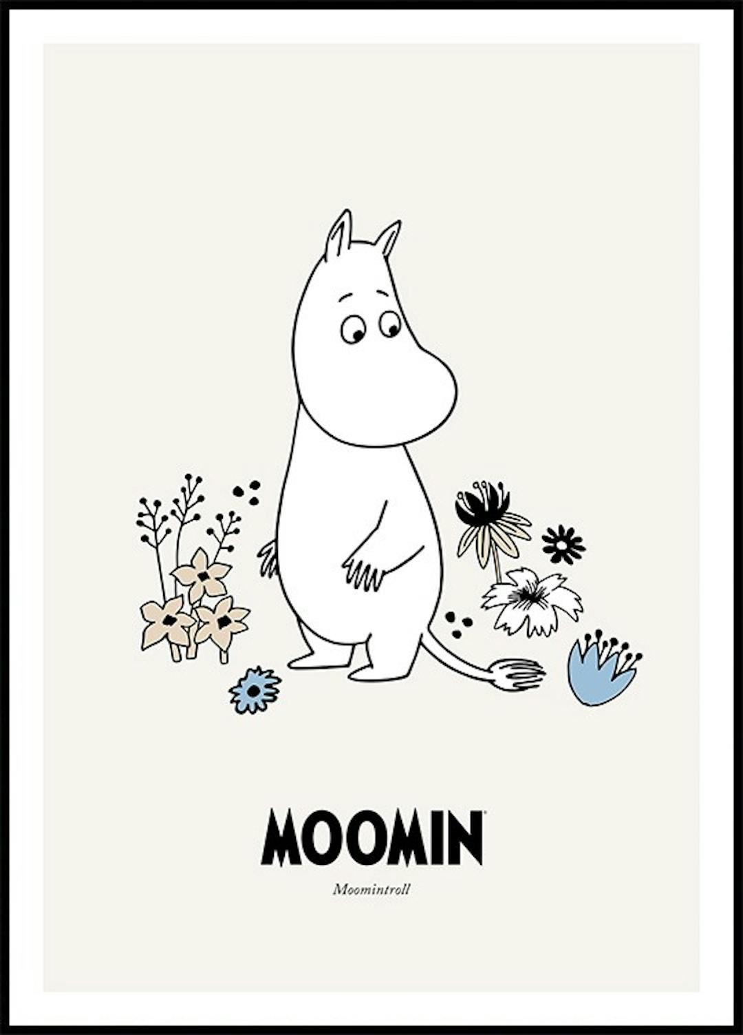 Moomin - Hugging Poster | Moomin Hugging Poster Art | Poster Store UK