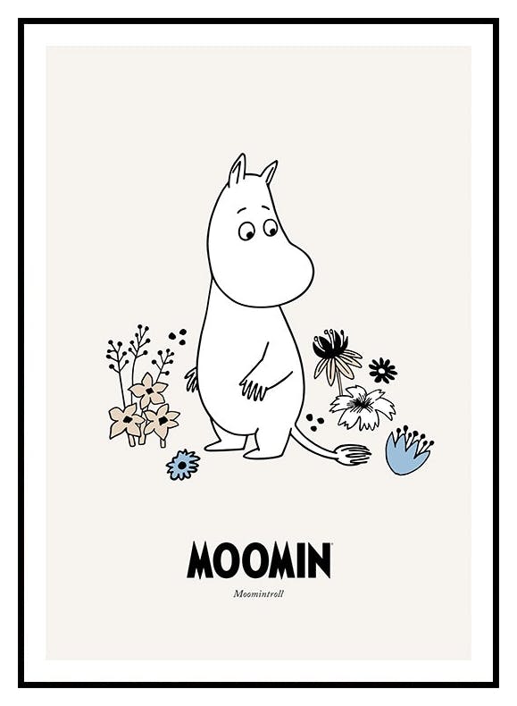 Muminki - Muminek Plakat (30x40 cm) - Poster Store