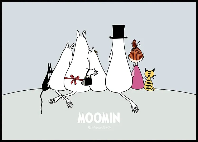 Mumin Rider Memes Köp Mumin-posters på Posterstore.se