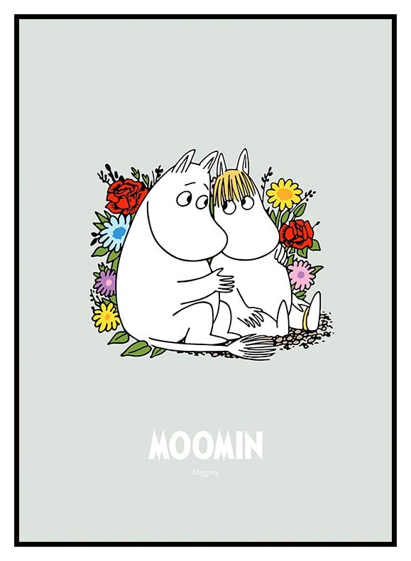 Muminki - Przytulanki Plakat (50x70 cm) - Poster Store
