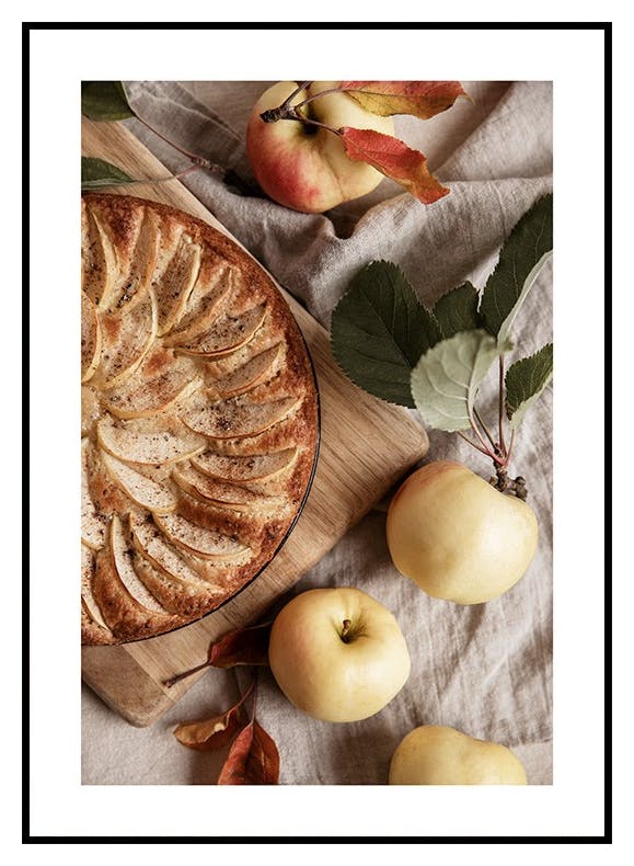 Appeltaart Poster (50x70 cm) - Poster Store