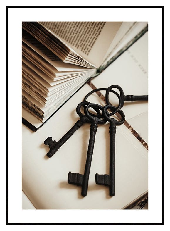 Nycklar Poster (30x40 cm) - Poster Store