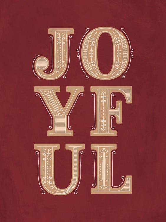 Joyful Plakat 0