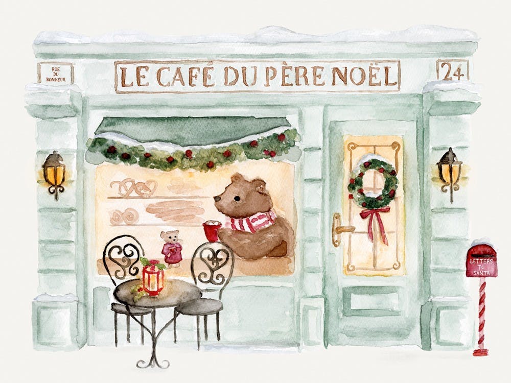 Café du Père Noël Poster 0