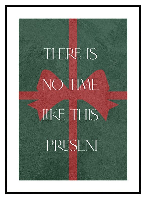 Prezent Plakat (50x70 cm) - Poster Store
