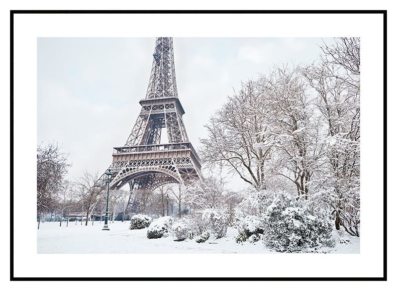 Winter in Parijs Poster (50x70 cm) - Poster Store