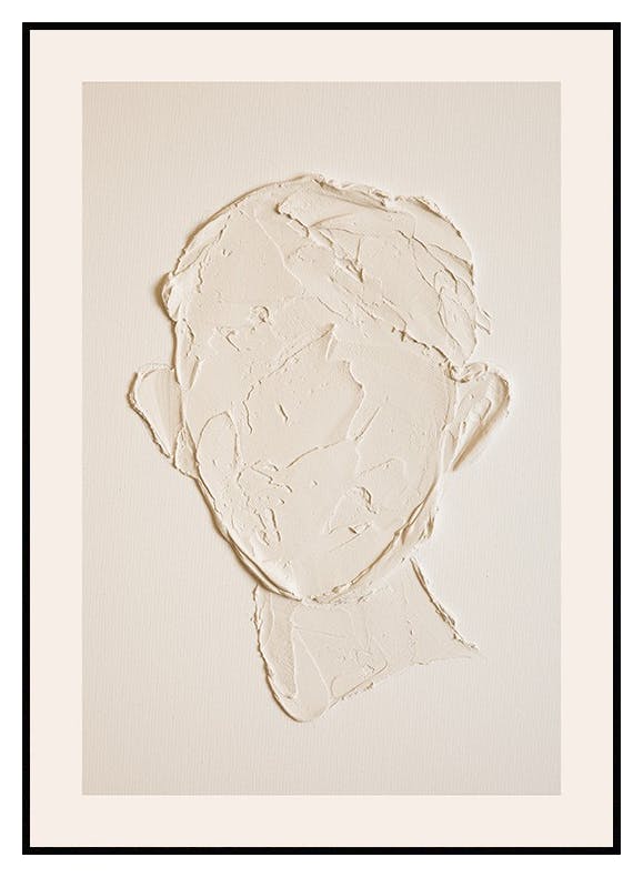Prints Texture Portrait Poster (50x70 cm) - Poster Store