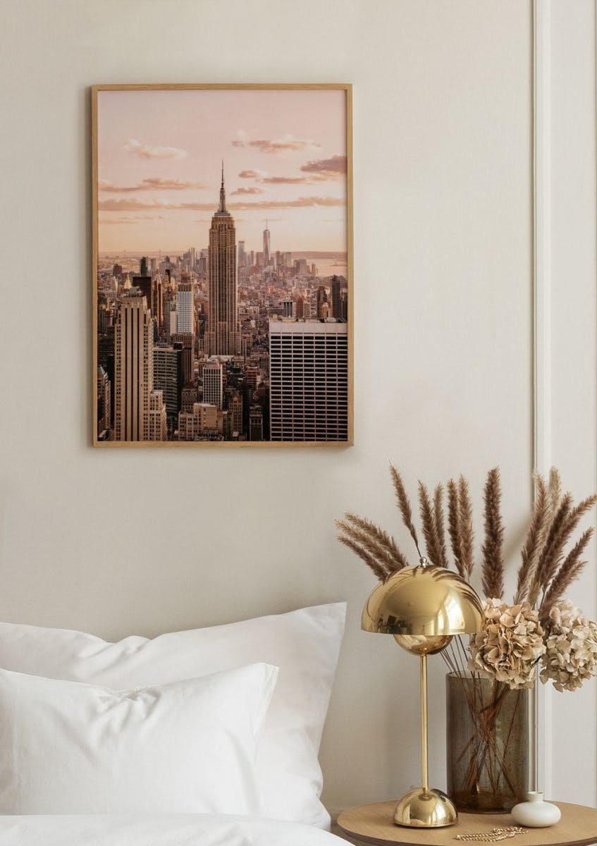 Classic New York View No1 Poster (50x70 cm) - Poster Store