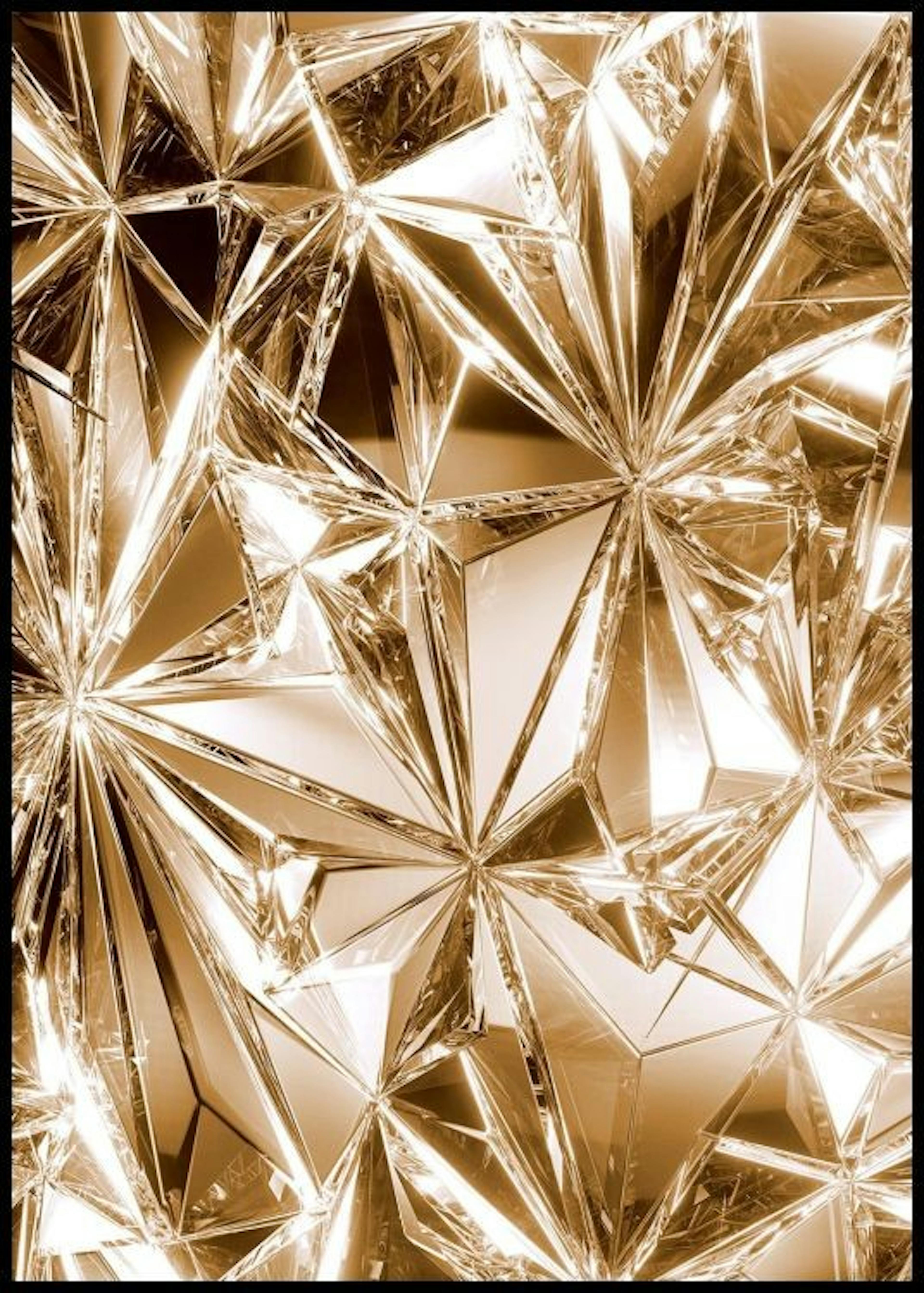 Golden Crystals Poster 0