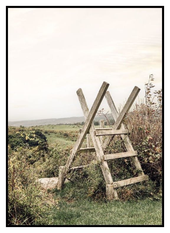 Rustique Landscape Affiche (30x40 cm) - Poster Store