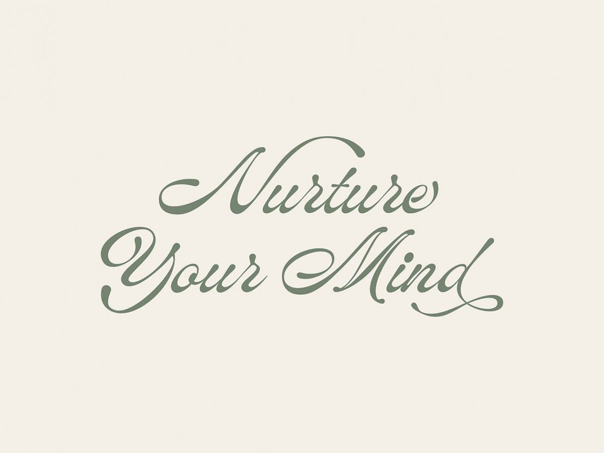 Nurture Your Mind Poster 0