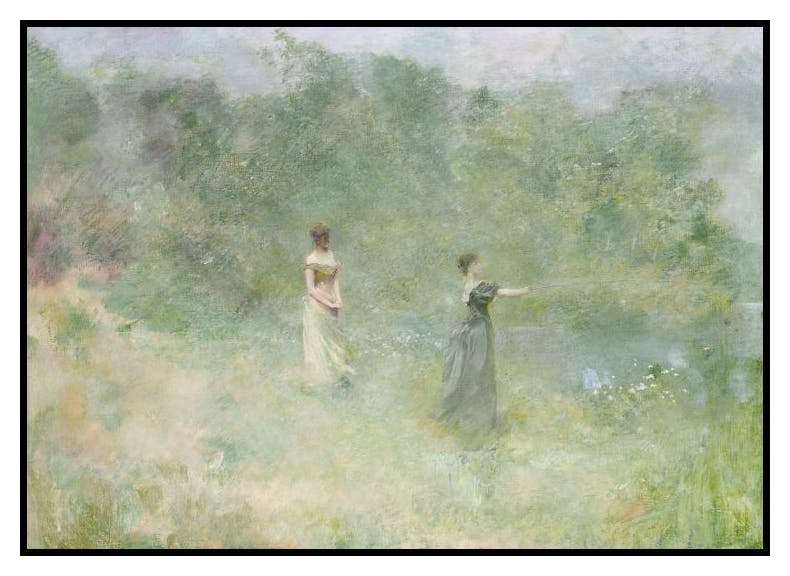 Thomas Wilmer Dewing - Lato Plakat (30x40 cm) - Poster Store