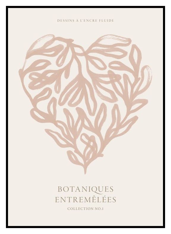 Art du Cœur Poster (30x40 cm) - Poster Store