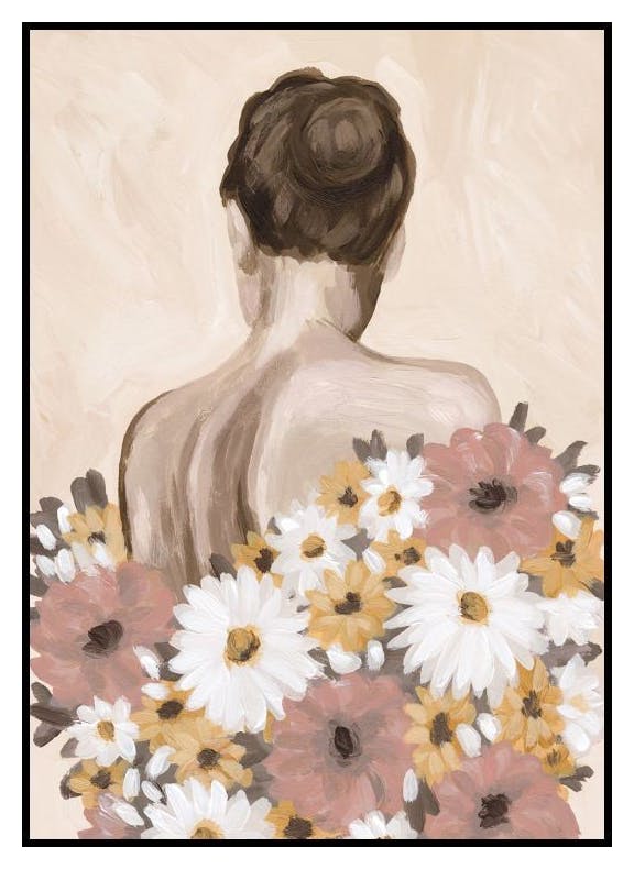 Dress of Flowers Poster (30x40 cm) - Poster Store