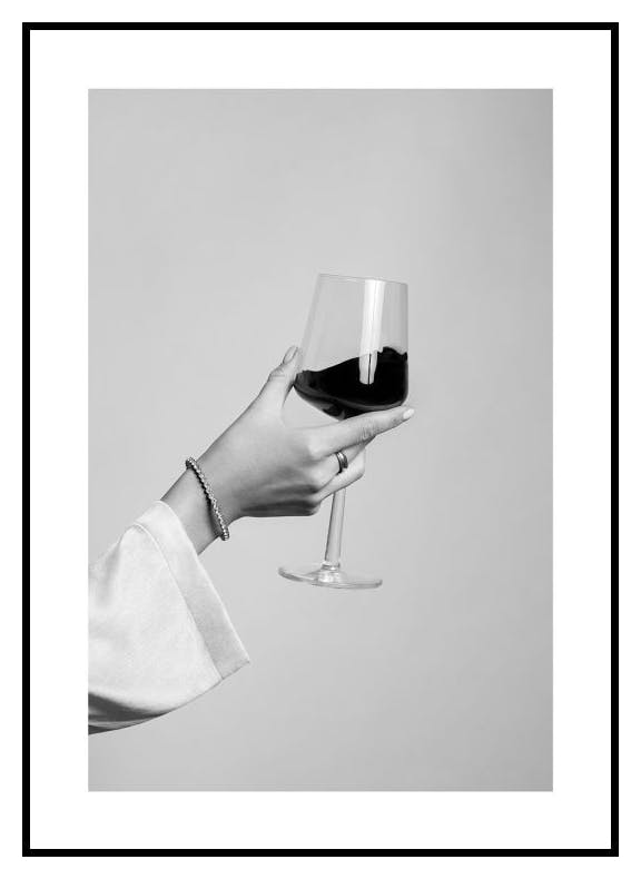Jublende Vin Plakat (30x40 cm) - Poster Store