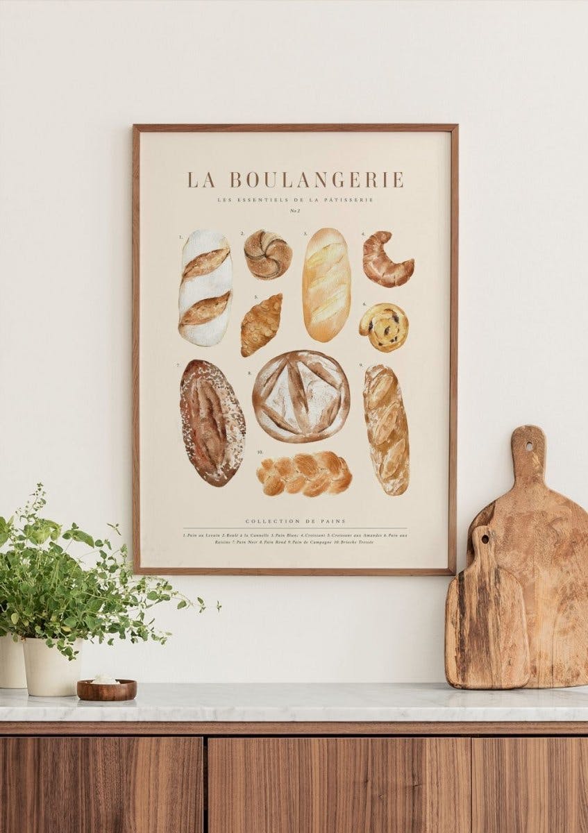 La Boulangerie No2 Poster (30x40 cm) - Poster Store
