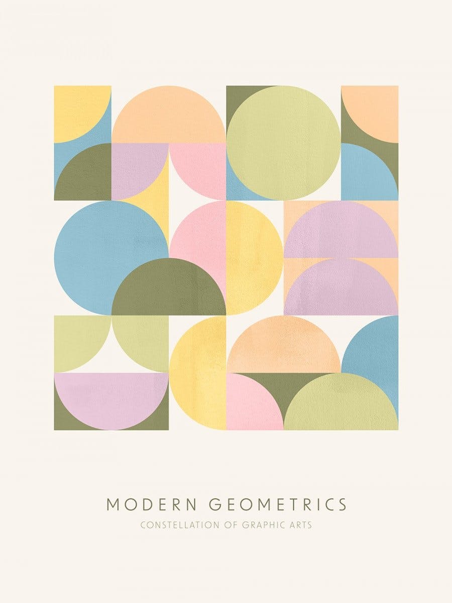 Moderne Geometrische Poster 0