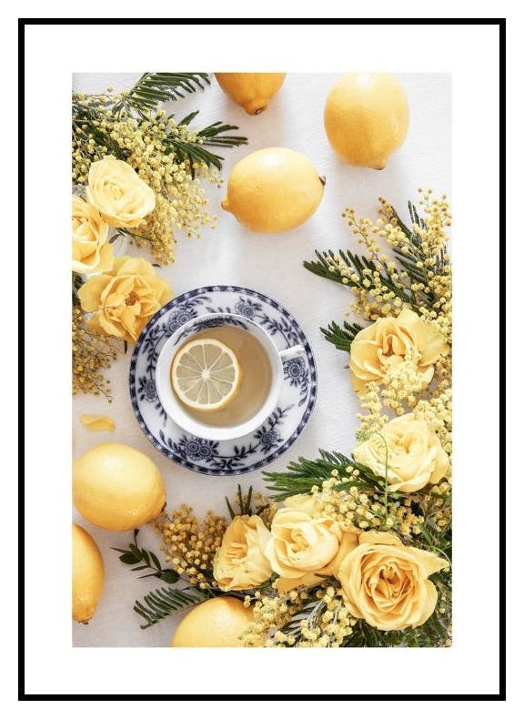 Thé au Citron Poster (50x70 cm) - Poster Store