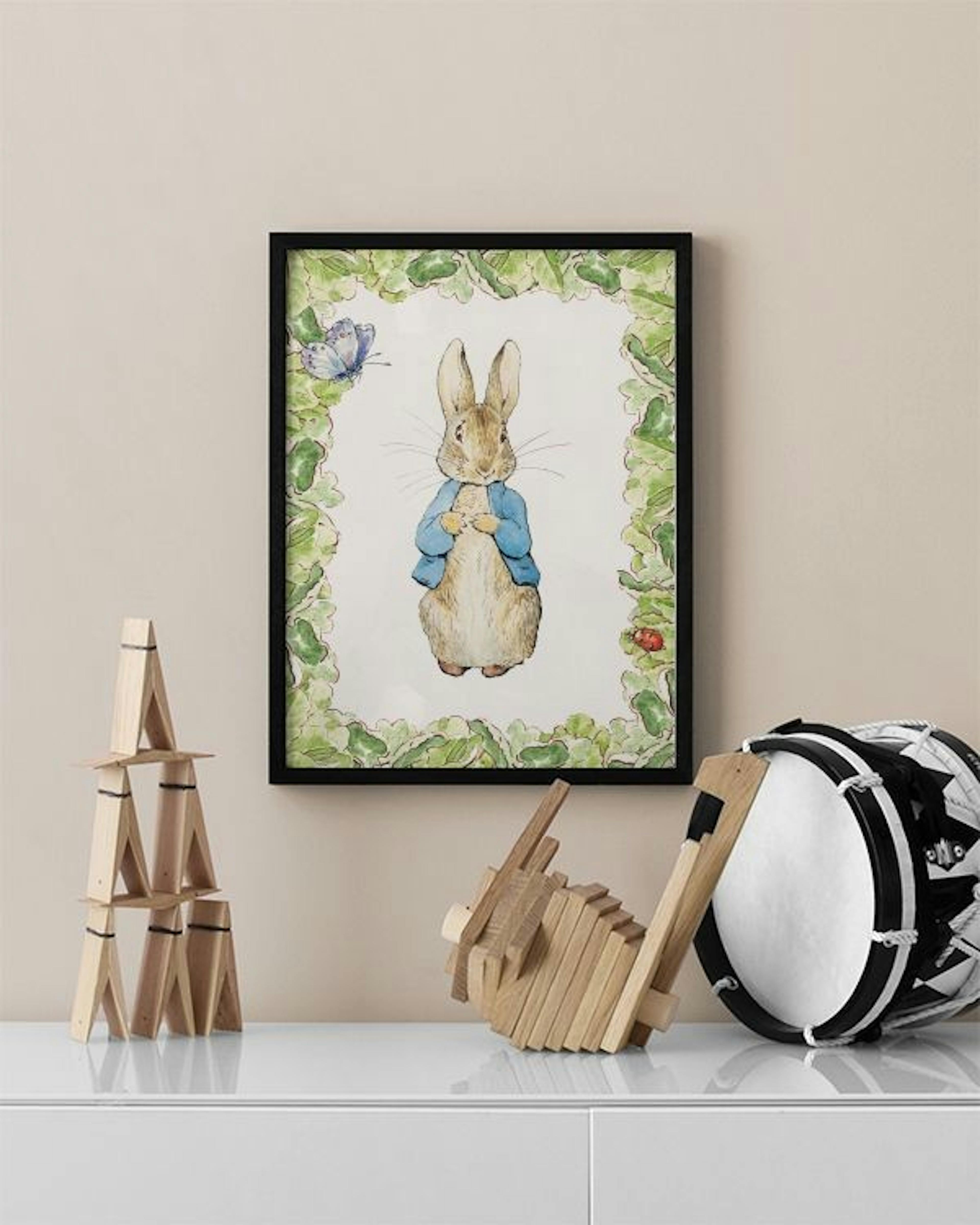 Peter Rabbit Portrait Poster thumbnail