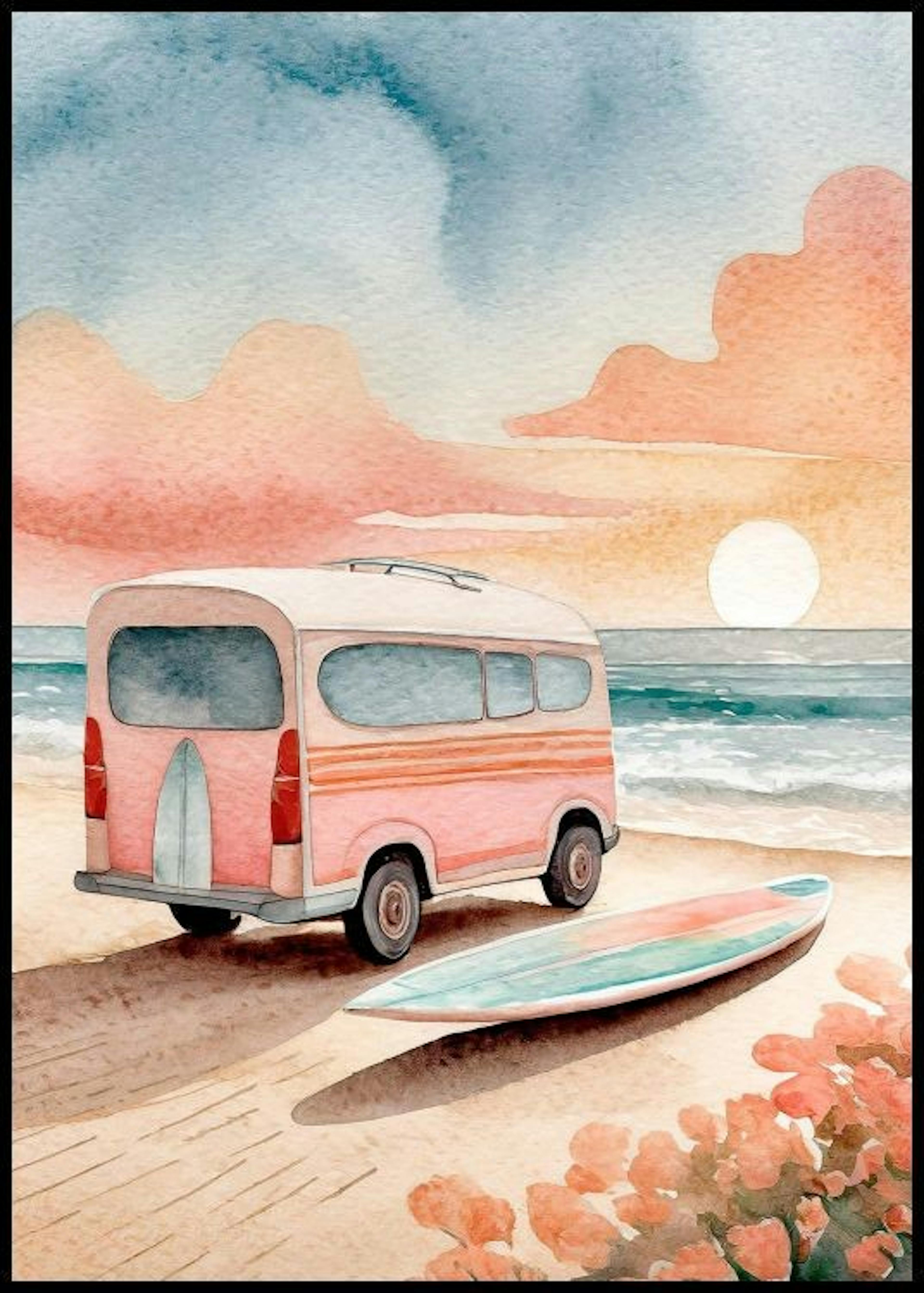 Sunset Van Poster 0
