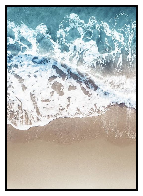 Onde Tropicali N°1 Poster (30x40 cm) - Poster Store