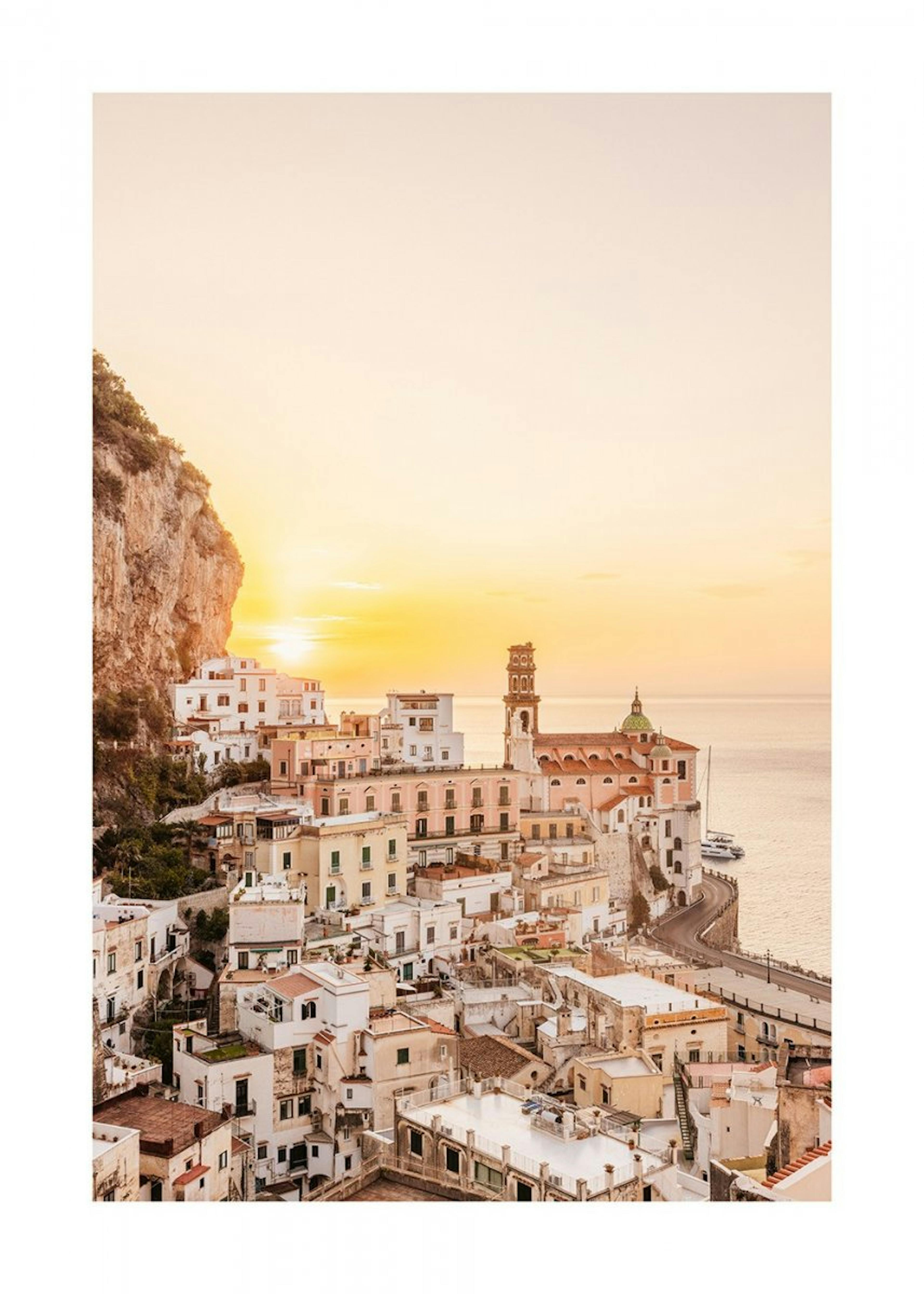 Italienischer Sonnenuntergang Poster 0