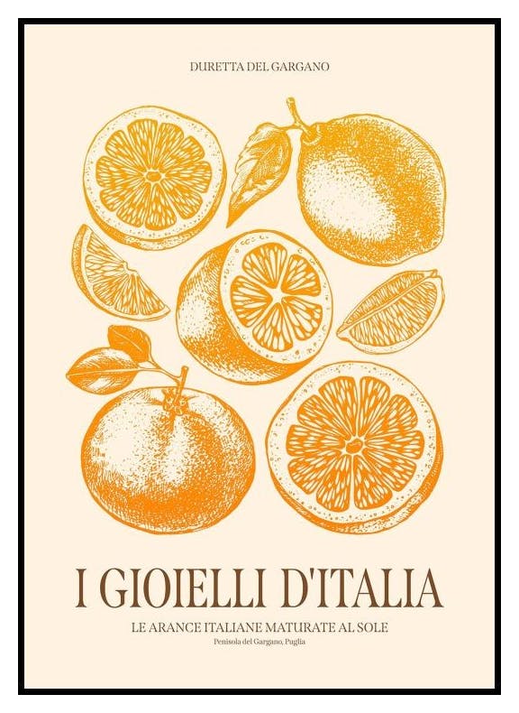 Italiaanse Juwelen Poster (30x40 cm) - Poster Store