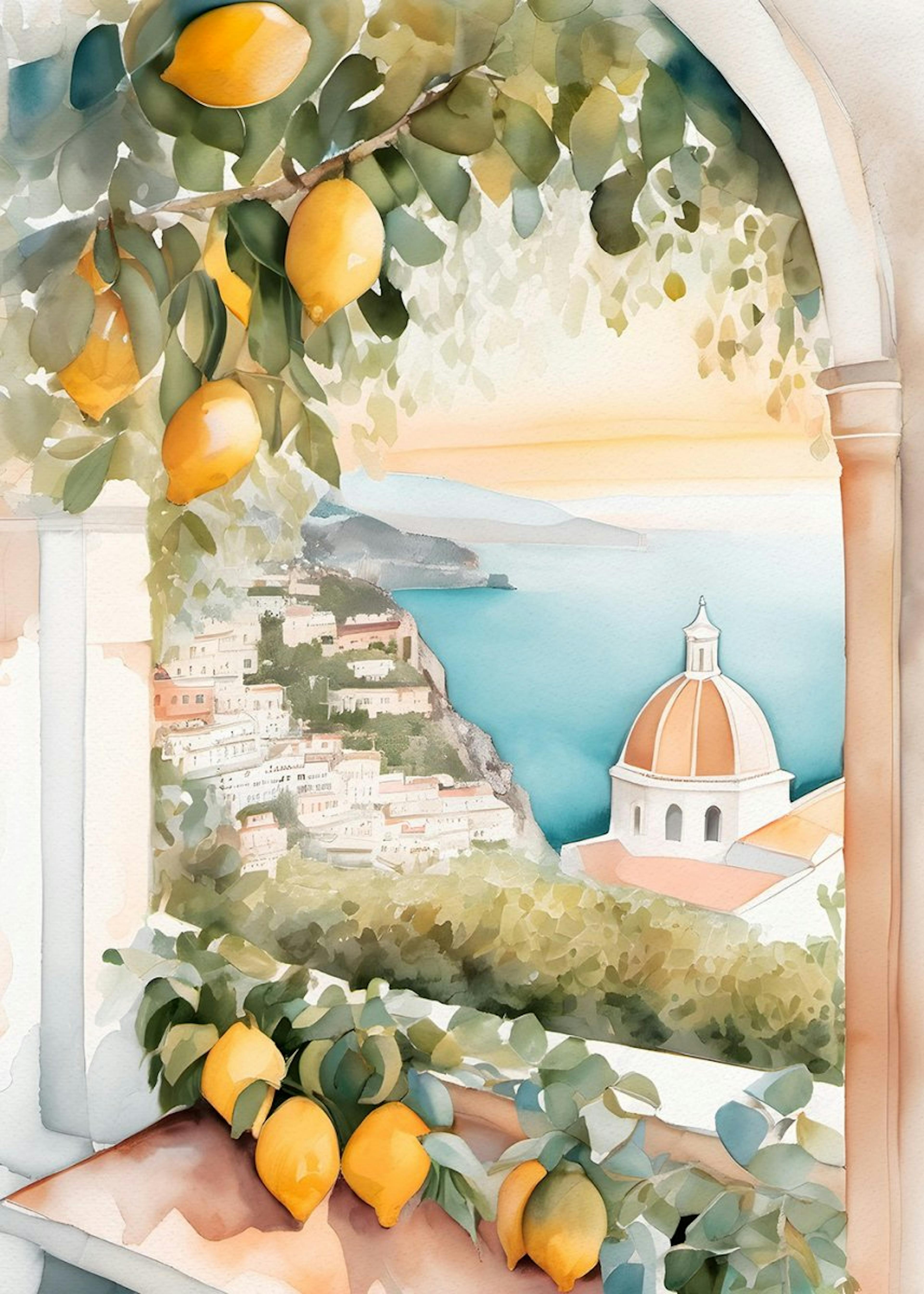 Arte Amalfi Poster 0