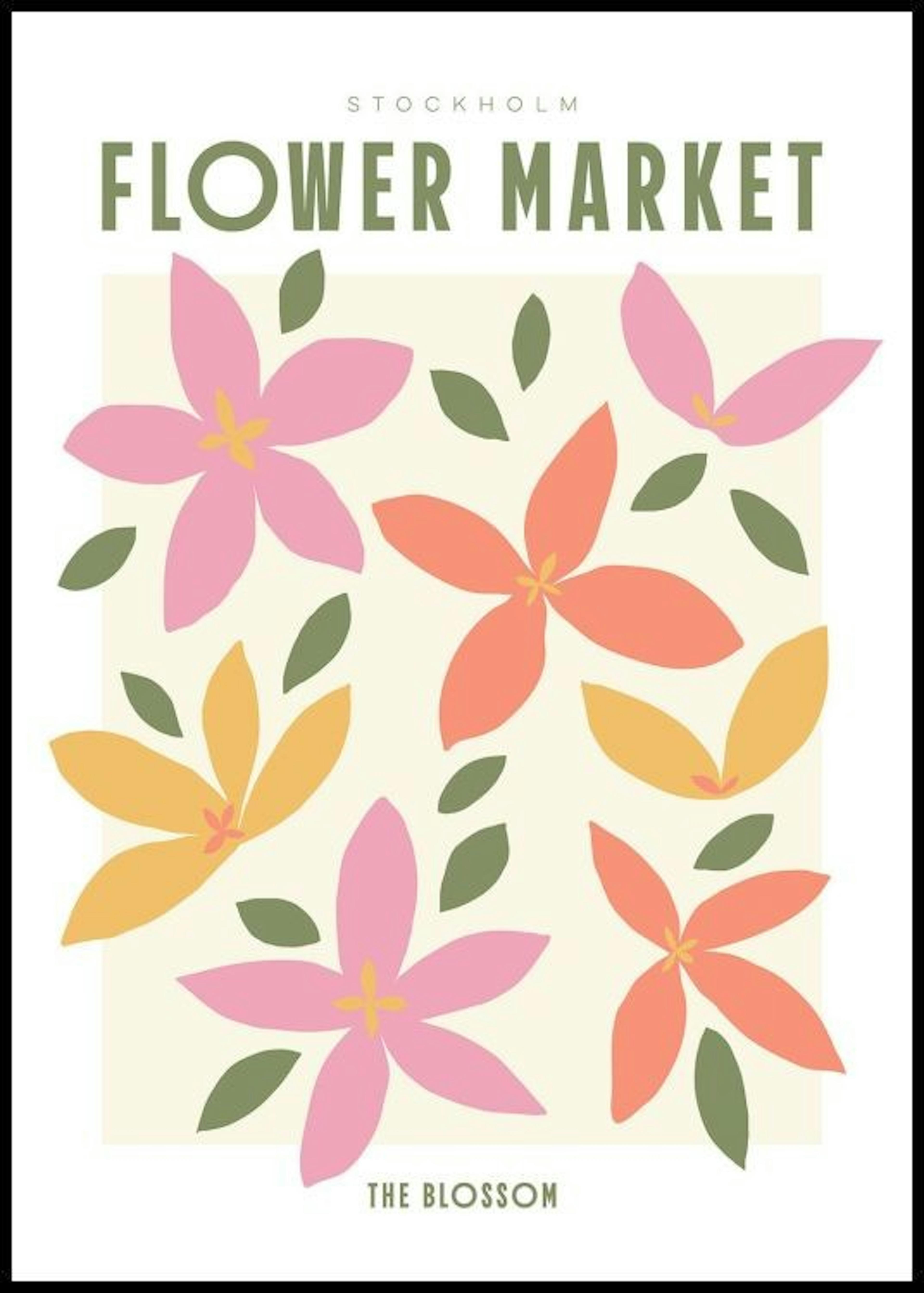 Flower Market - The Blossom Poster thumbnail