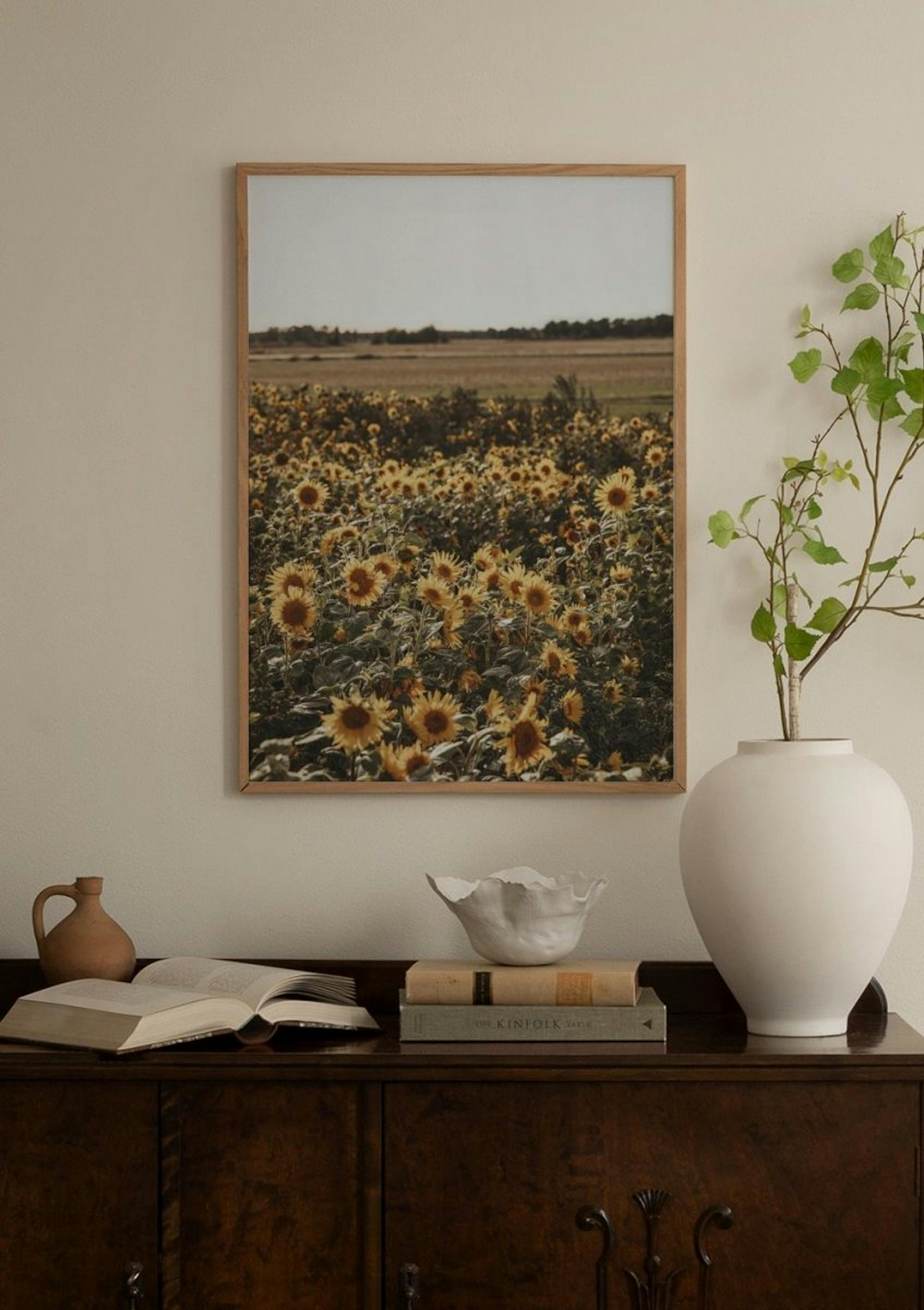 Field of Sunflowers Poster thumbnail