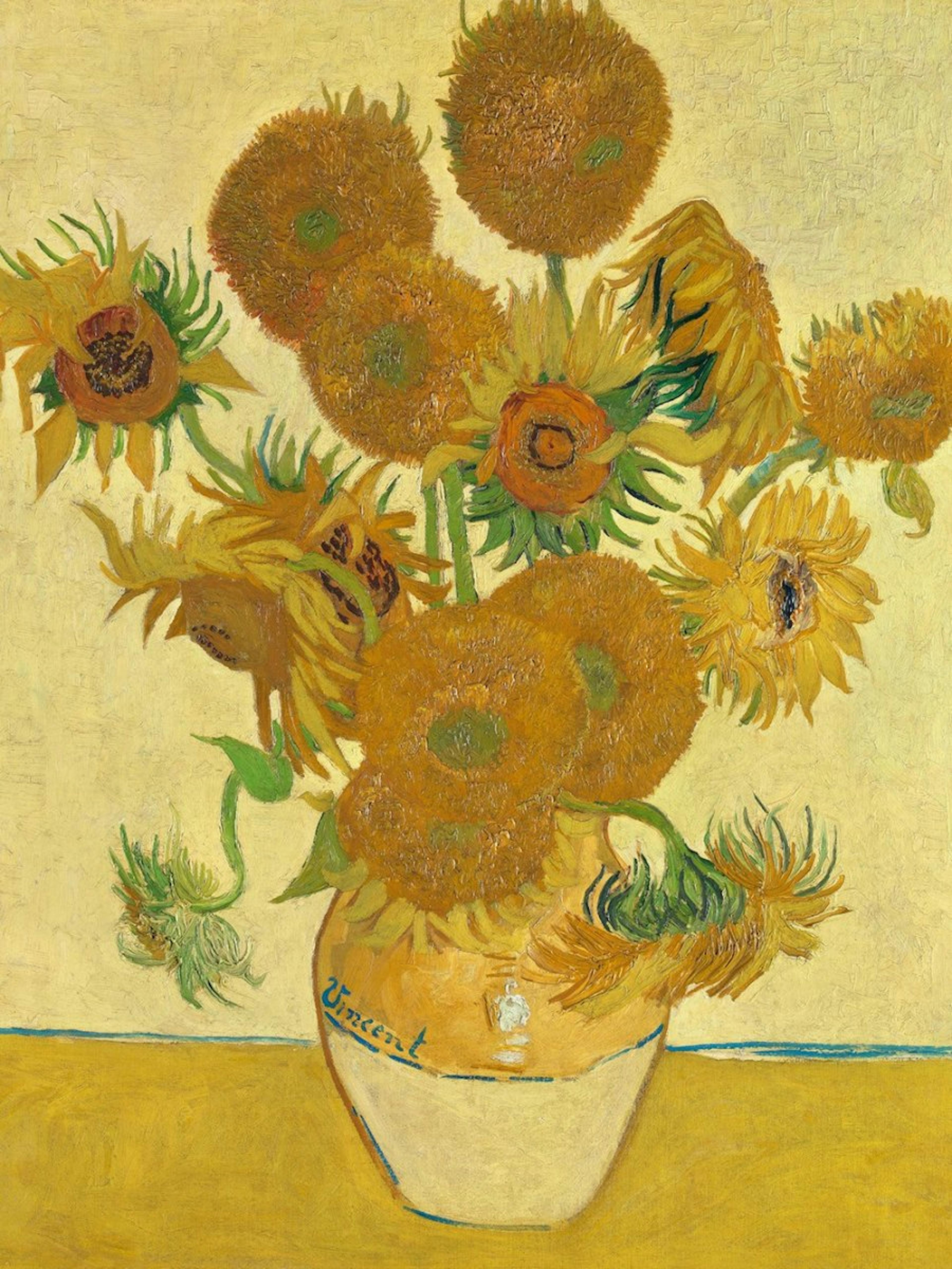 Vincent van Gogh - Zonnebloemen Poster 0