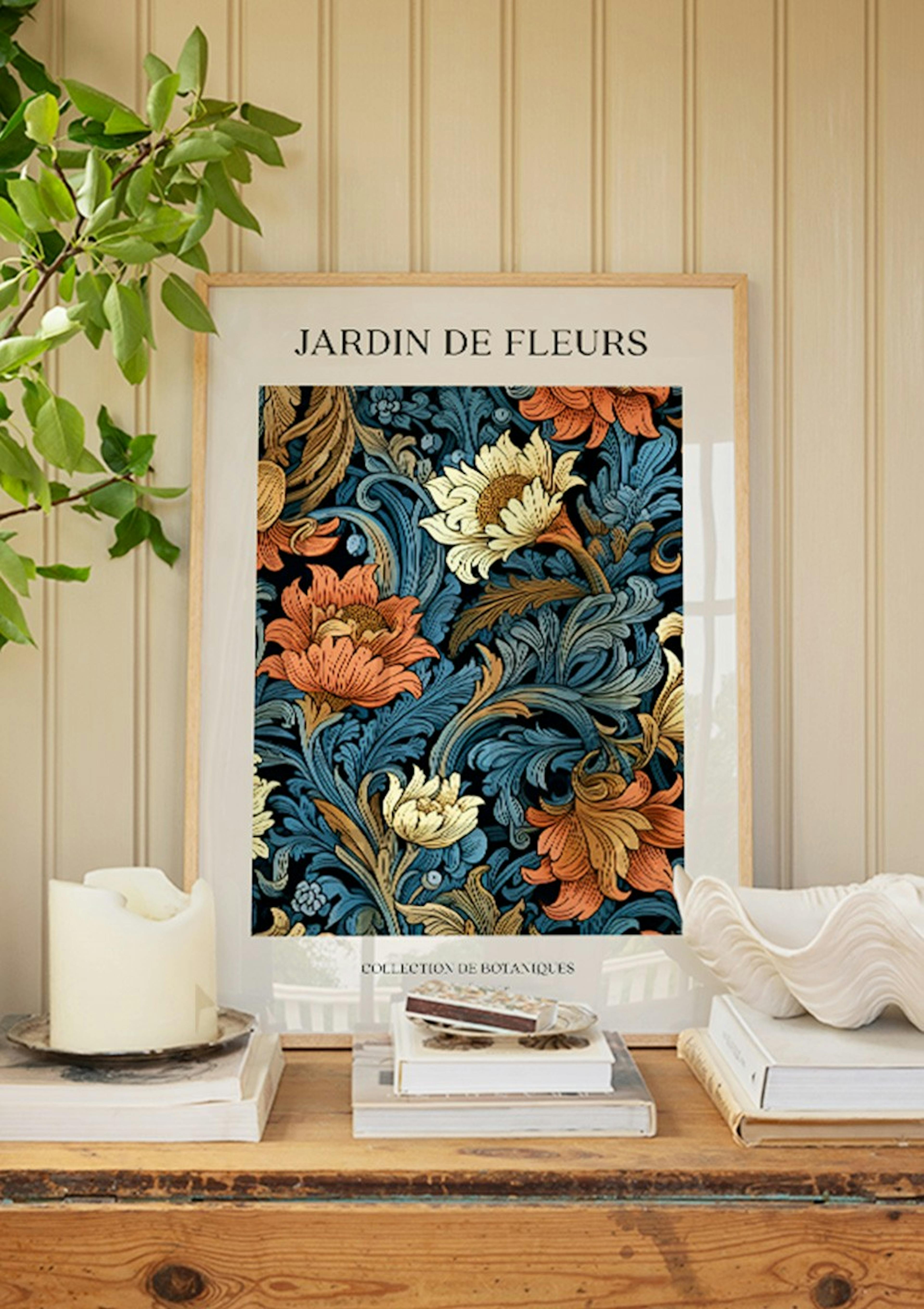 Jardin de Fleurs No2 Plakát thumbnail