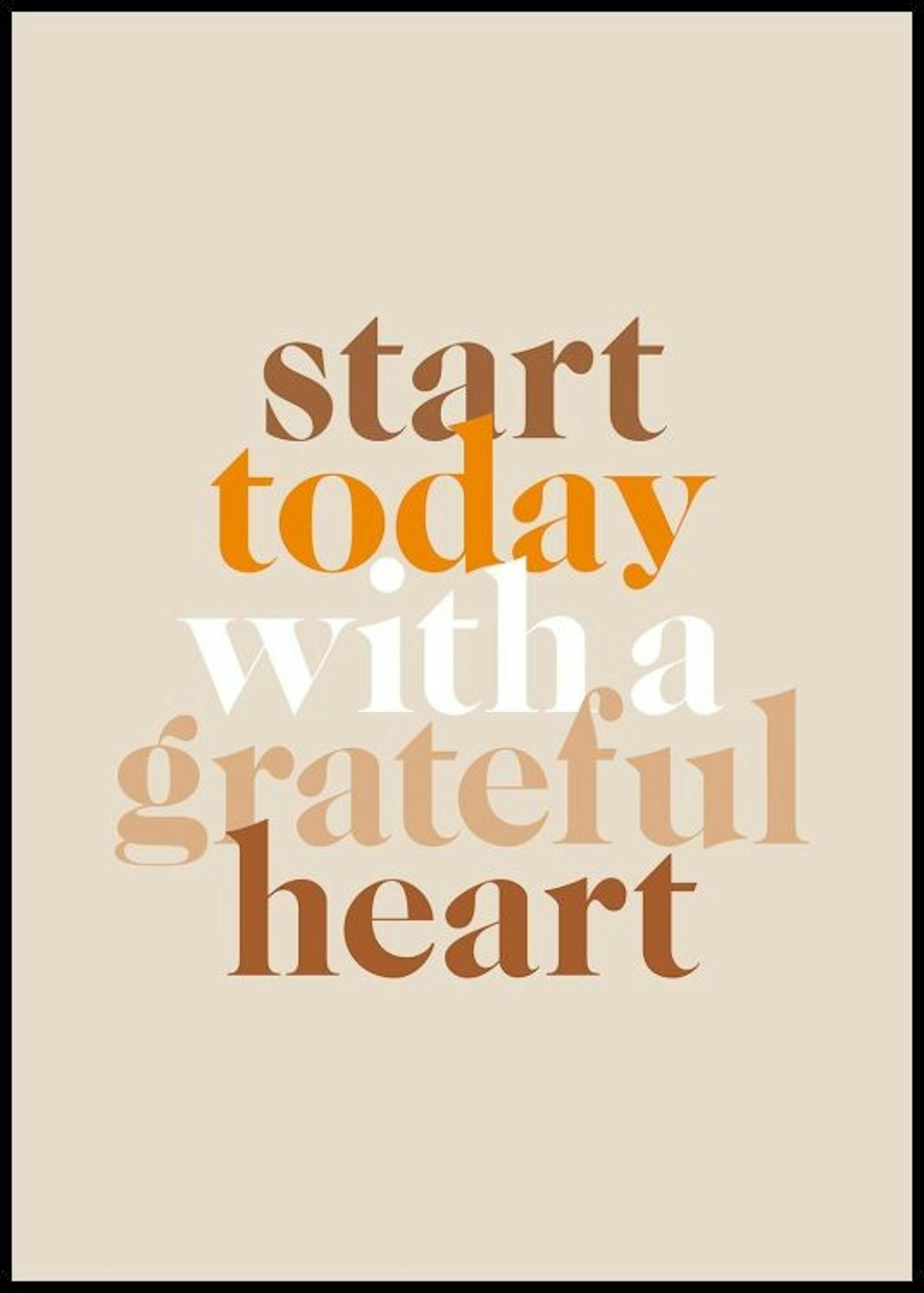 Grateful Heart Poster 0