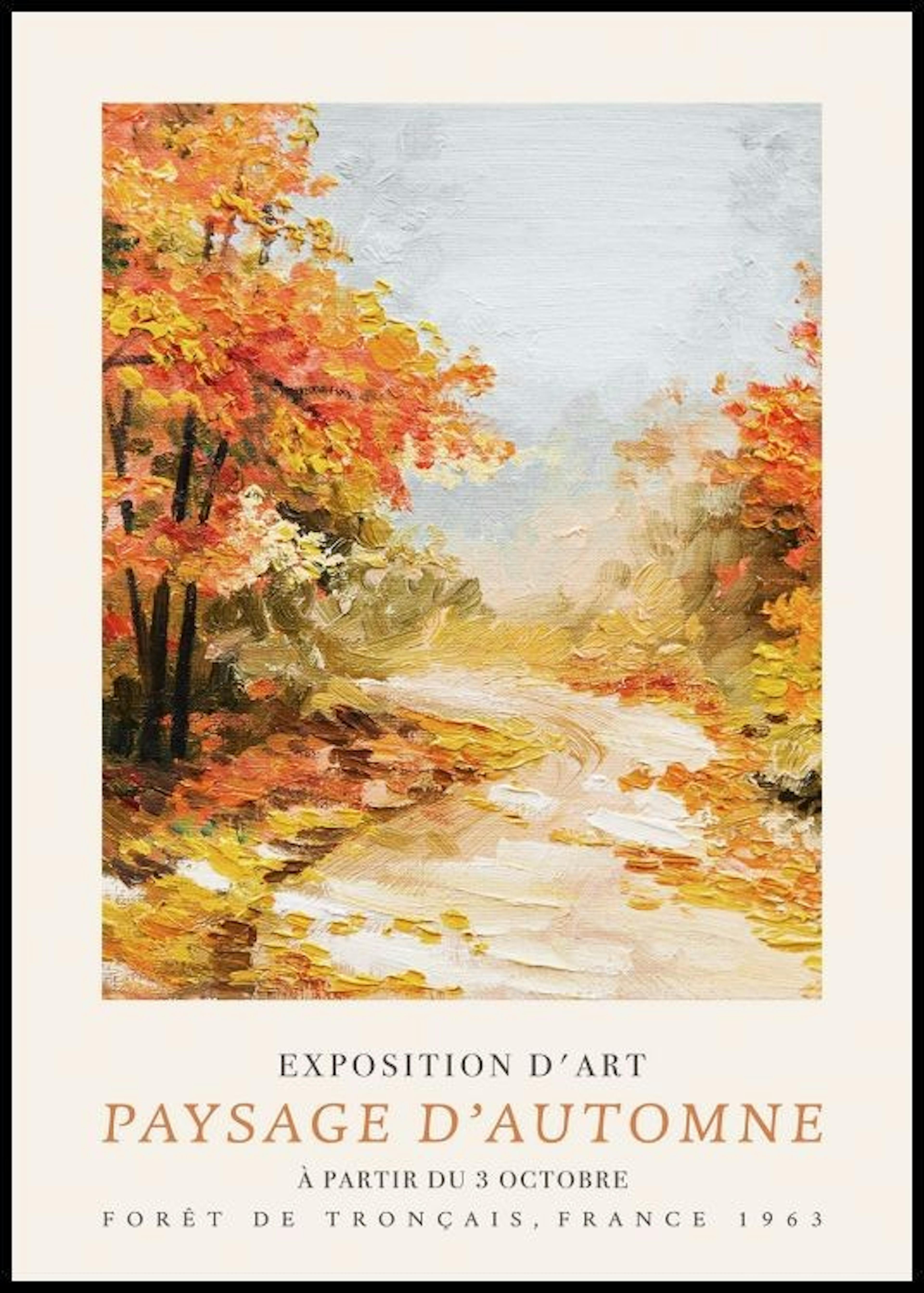 Paysage d'Automne No2 Poster thumbnail