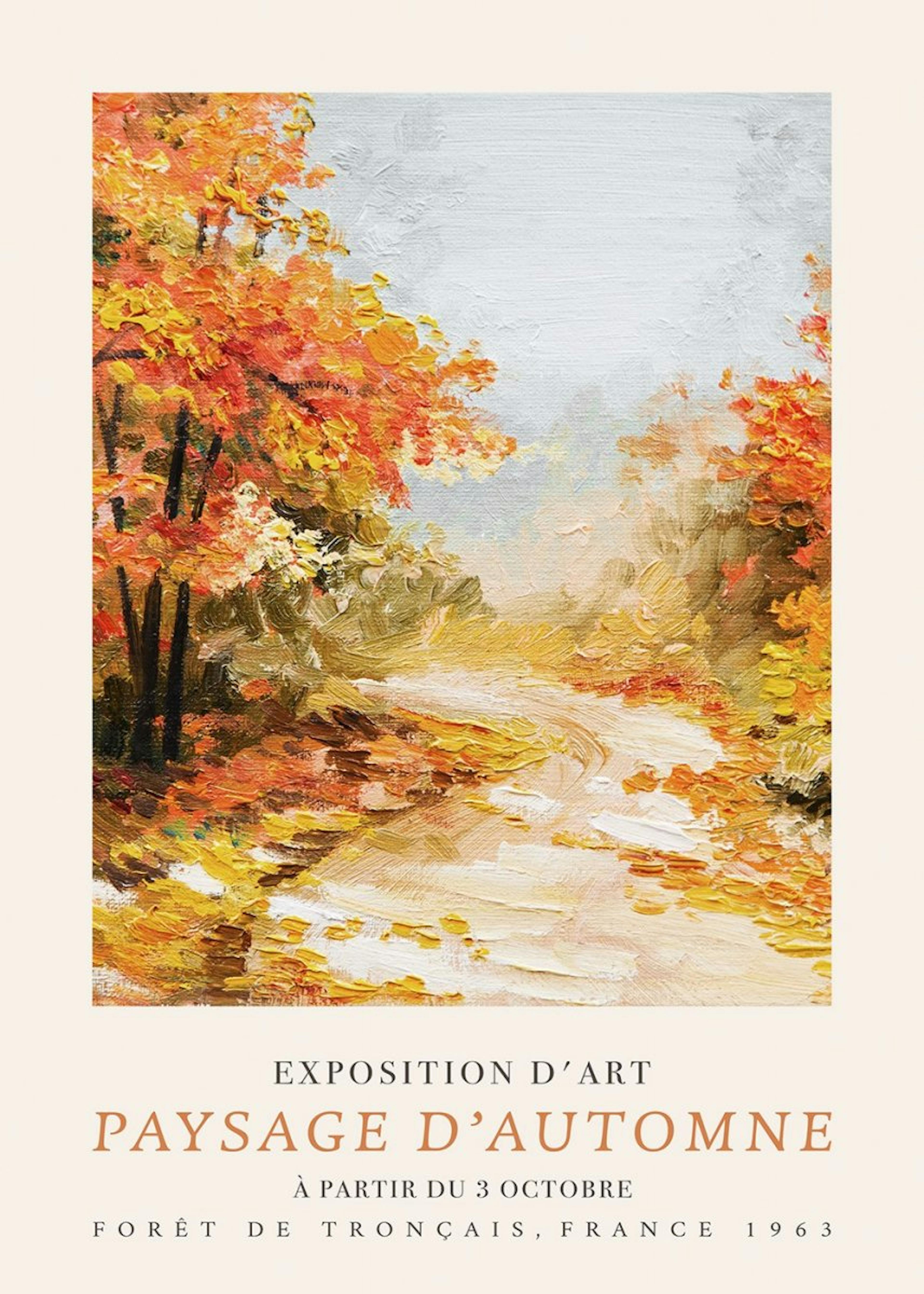 Paysage d'Automne No2 Poster 0