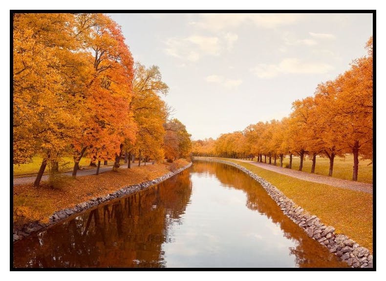 Langs Kanalen Plakat (30x40 cm) - Poster Store