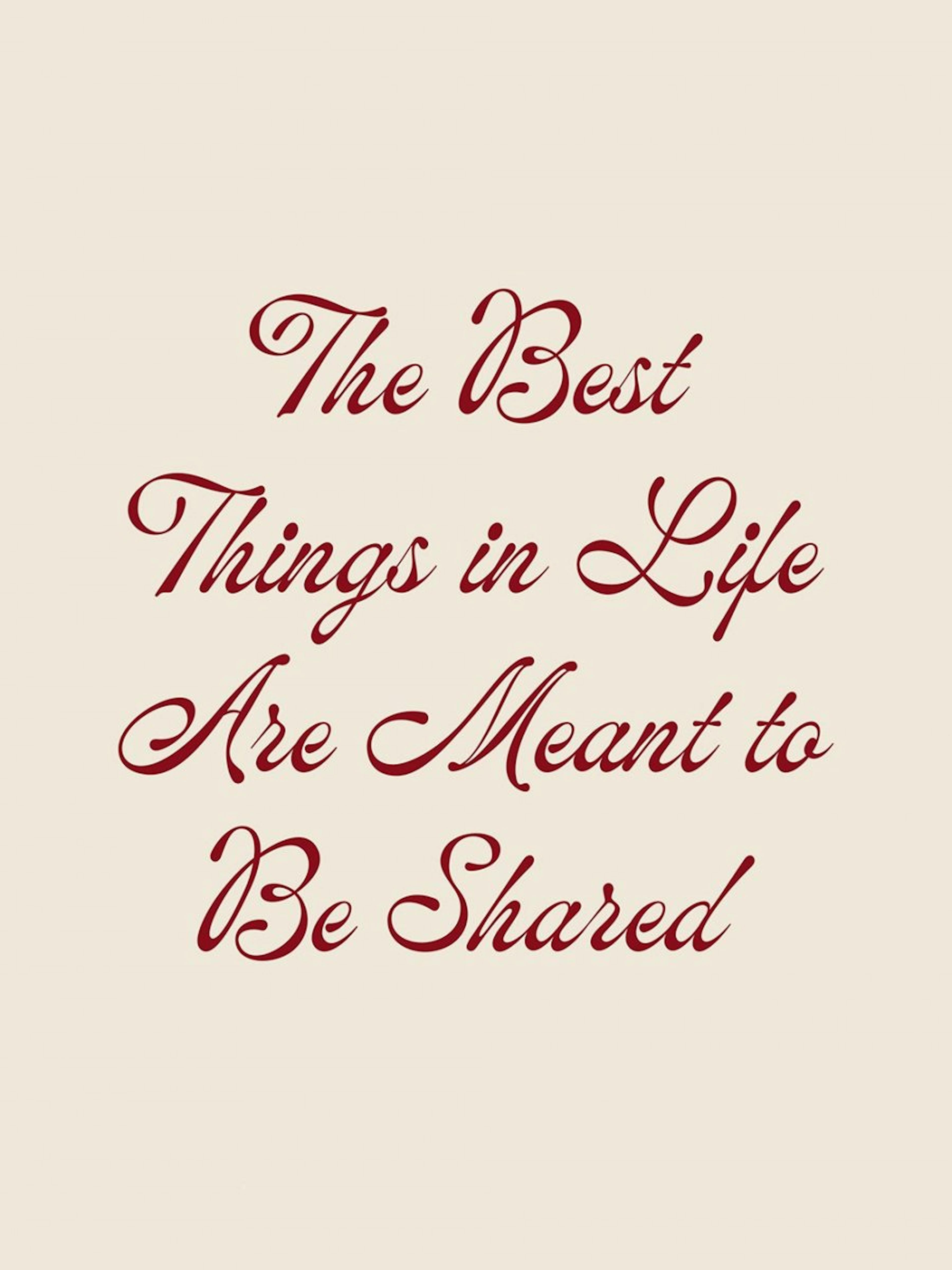 The Best Things in Life Poster 0