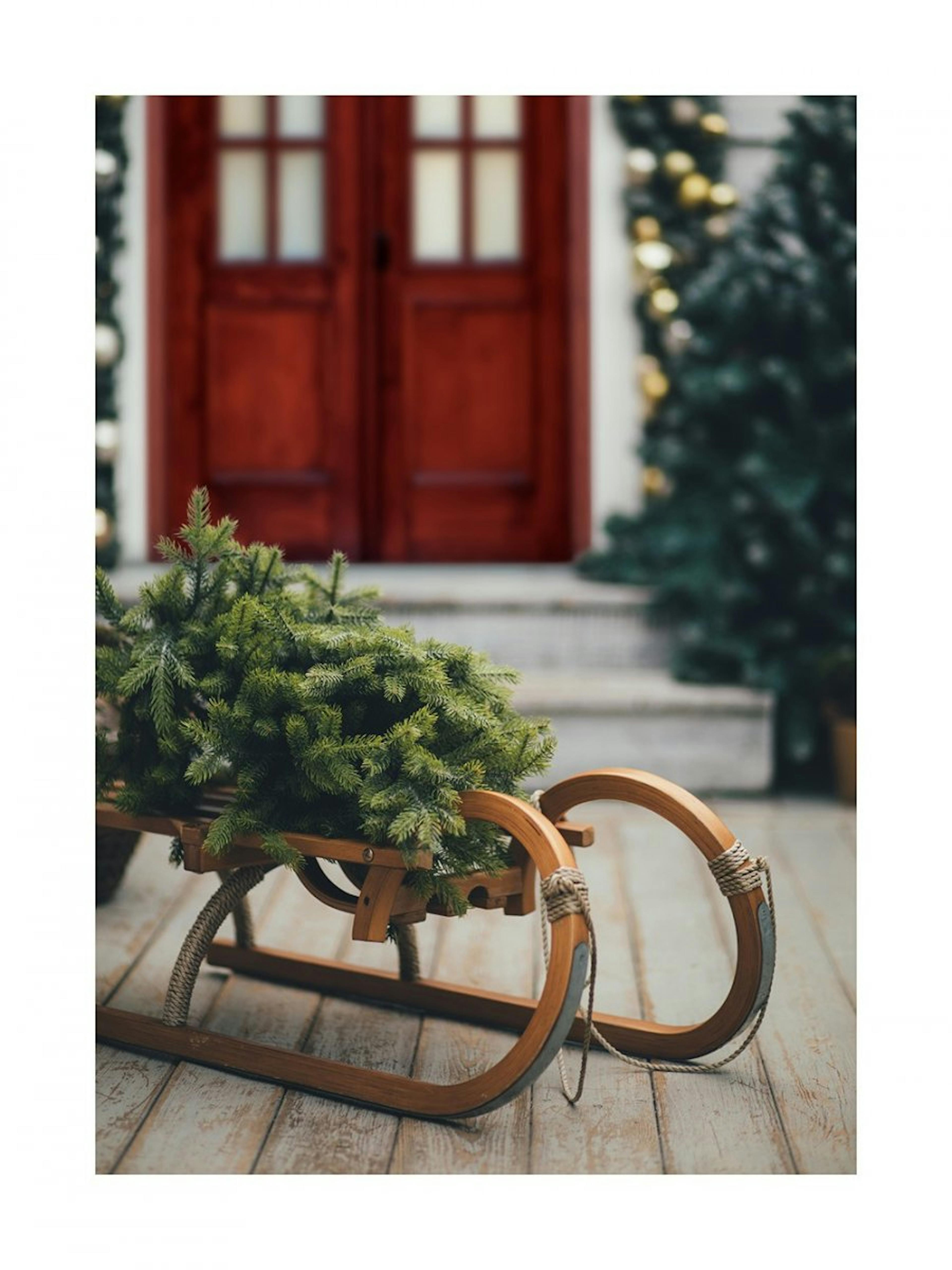 Wooden Sleigh Poster 0