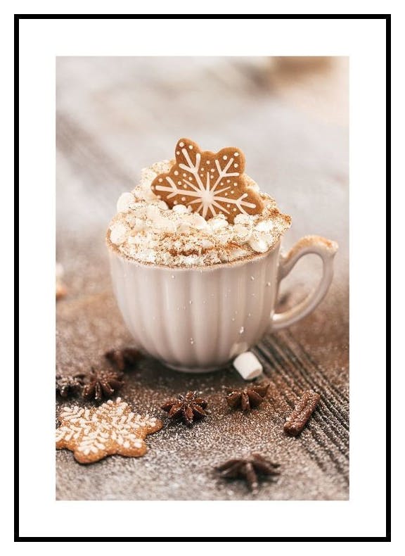 Krämig Varm Choklad Poster (50x70 cm) - Poster Store