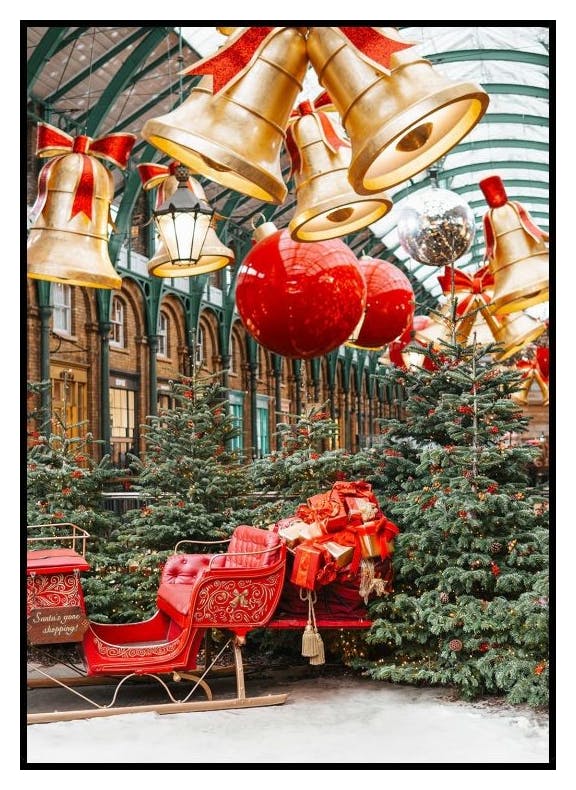Stacja Bożonarodzeniowa Plakat (30x40 cm) - Poster Store